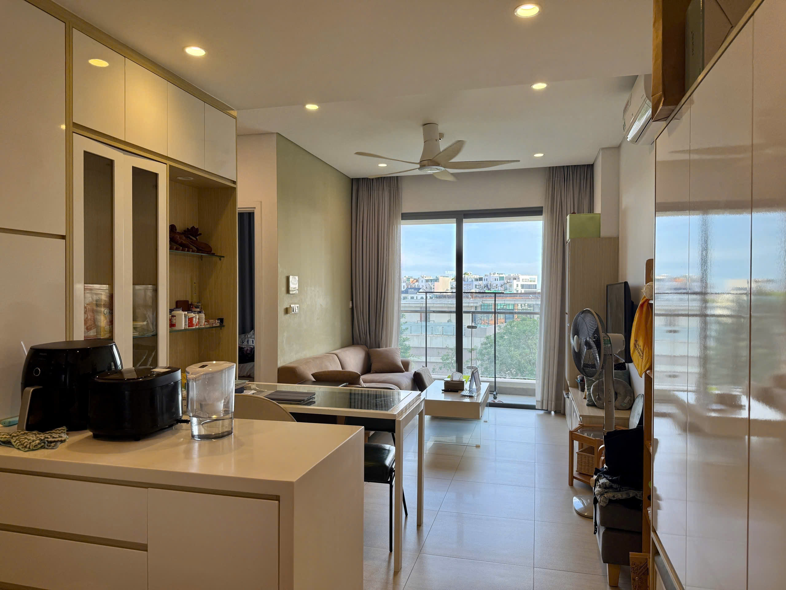 Cho thuê căn hộ 1PN full nội thất, Đảo Kim Cương, quận 2, HCM. - Ảnh 1