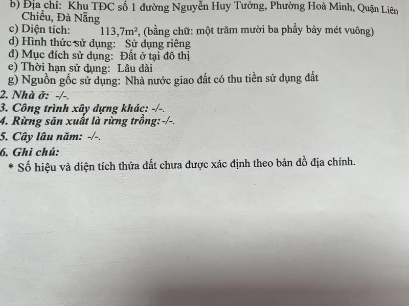 Nhà mặt tiền 113,7m2, có dãy trọ đang cho thuê – Đường Hòa Nam 2, Liên Chiểu, Đà Nẵng - Ảnh chính