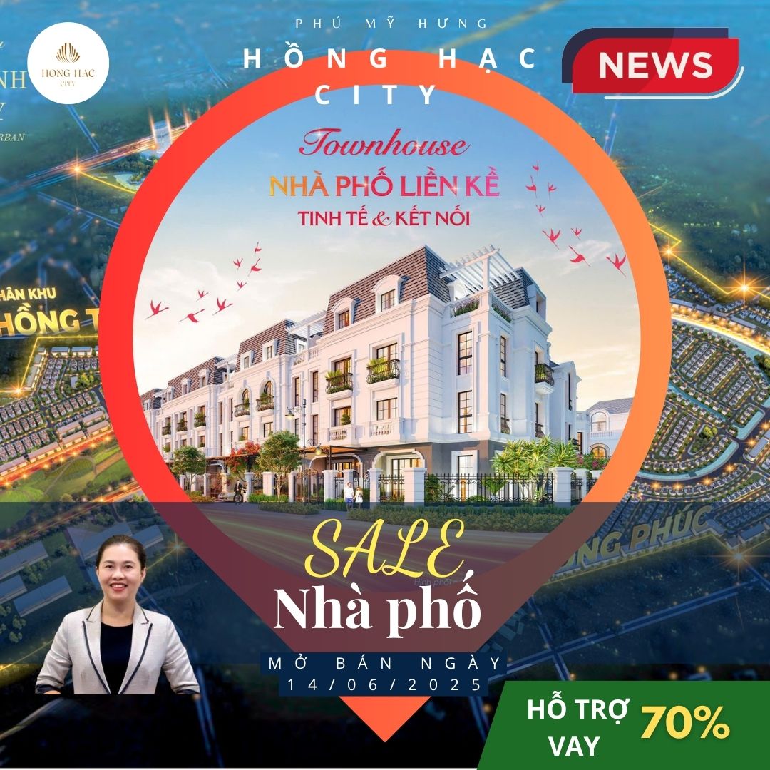 HỒNG HẠC CITY CHÍNH THỨC MỞ BÁN - ĐĂNG KÝ NGAY - 0901323786 - Ảnh chính