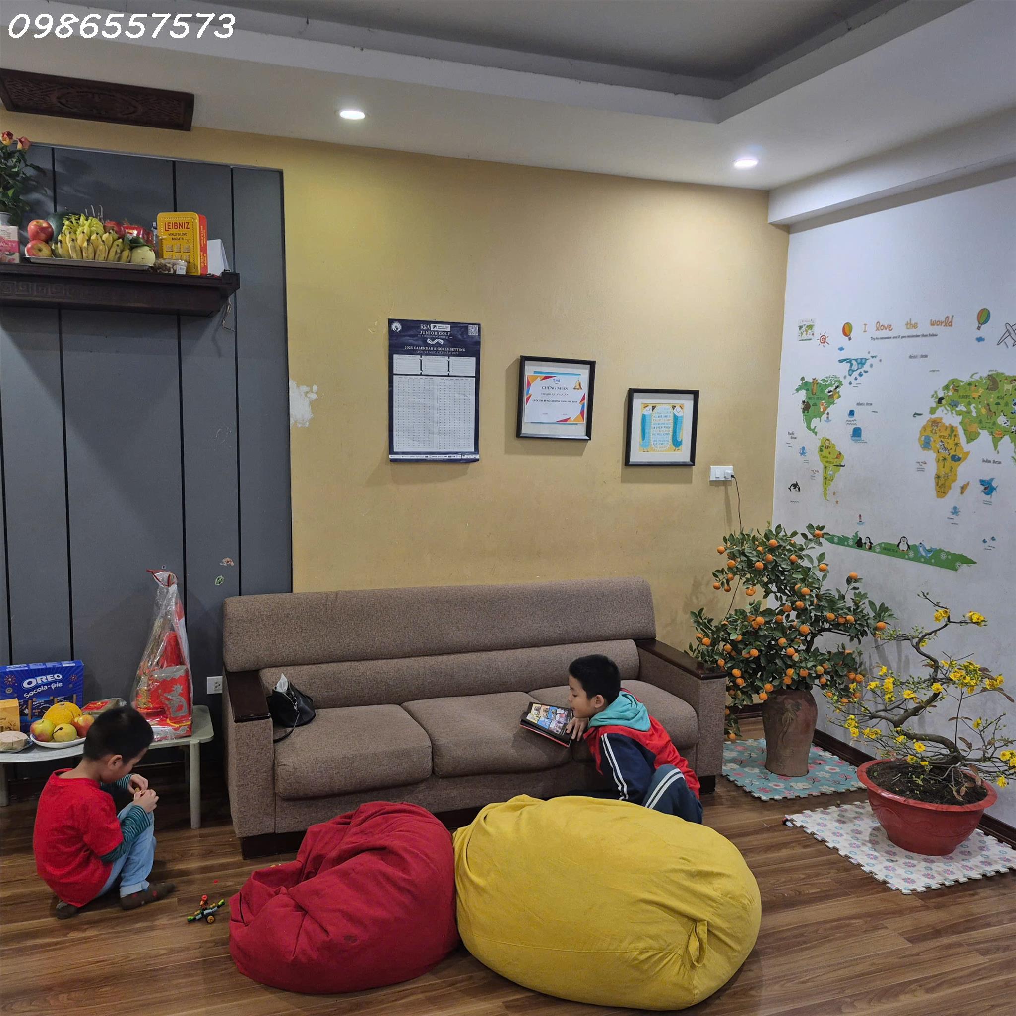 Cho thuê chung cư Mandarin Garden 2 - 65m², 2PN 1WC, view pháo hoa cực đẹp. LH: 0986557573 - Ảnh 1