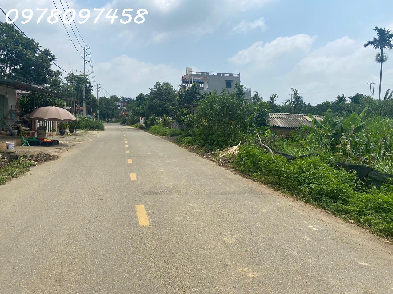 Bán nhanh lô đất mặt tiền đường nhựa Đồng Bèn, Đông Xuân, Quốc Oai, DT 451m2, giá đầu tư - Ảnh 2