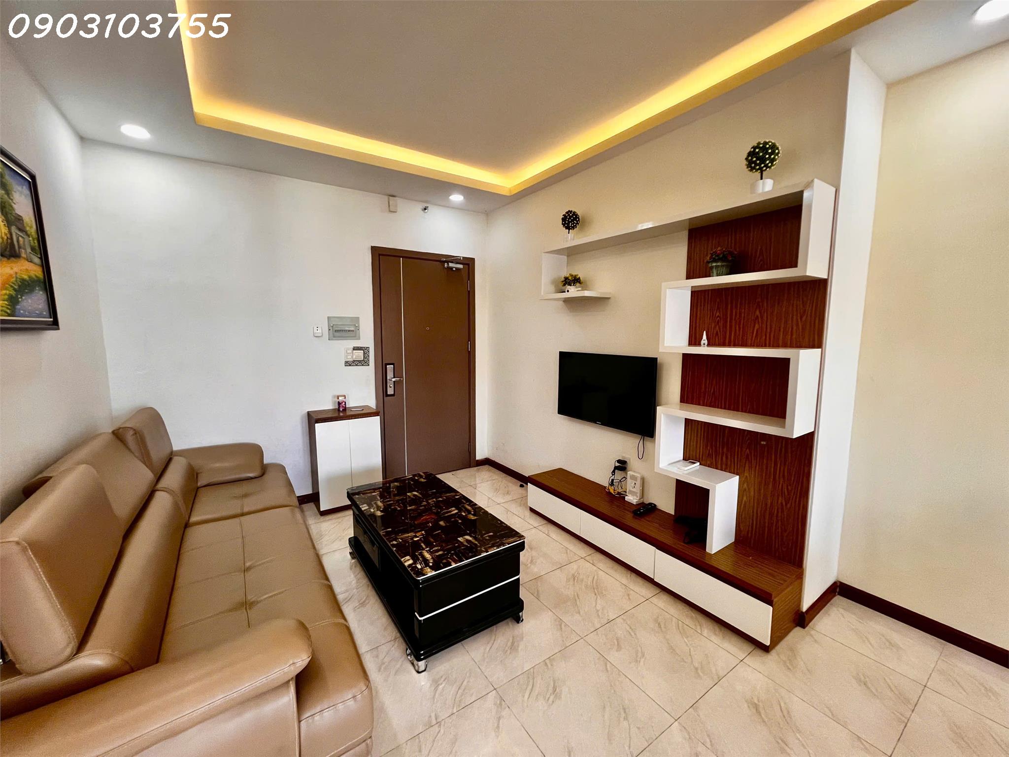 (1726 1A) Cho thuê căn hộ biển rộng đẹp full nội thất, view phố biển Mường Thanh Viễn Triều - Ảnh chính
