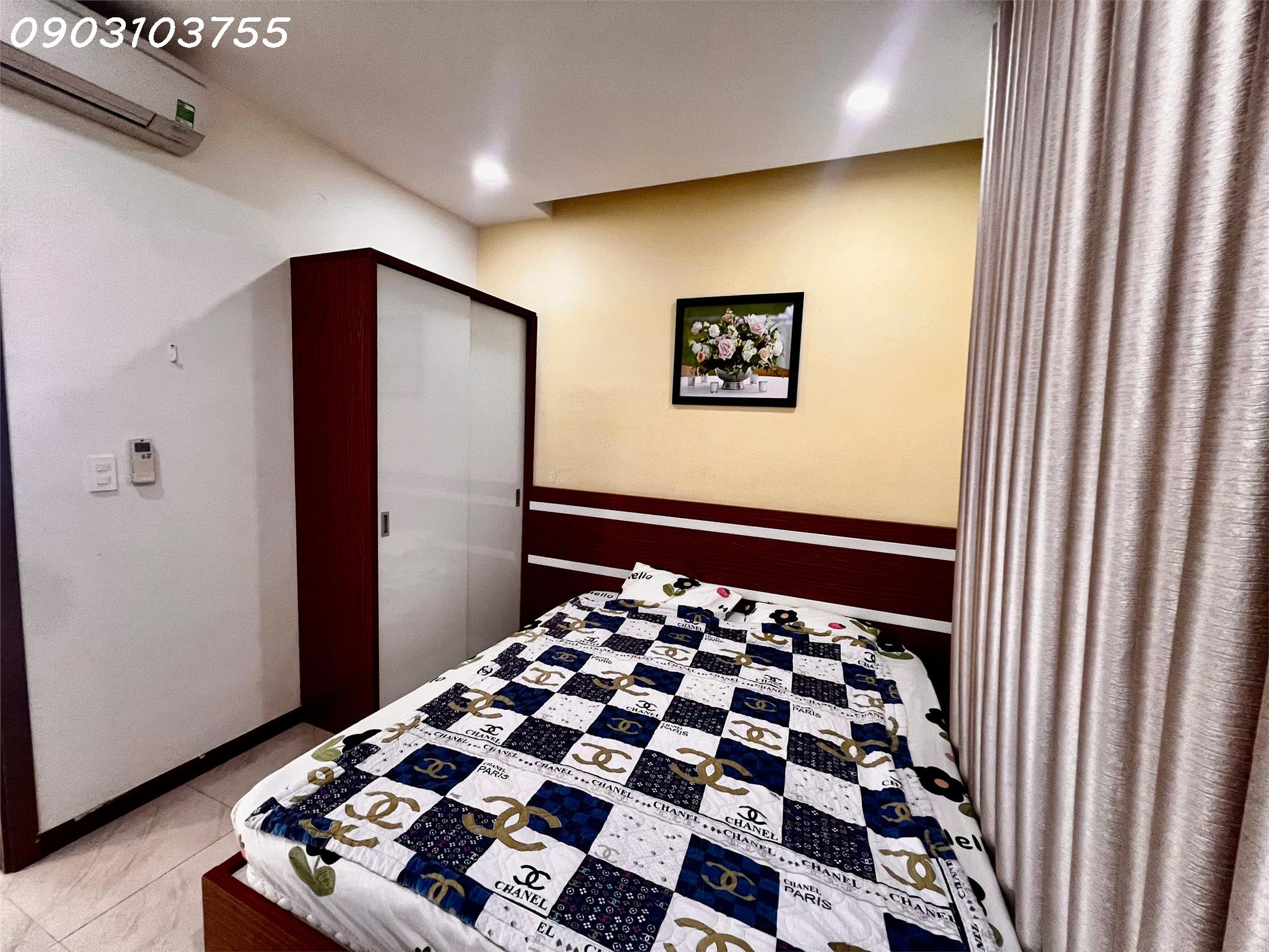 (1726 1A) Cho thuê căn hộ biển rộng đẹp full nội thất, view phố biển Mường Thanh Viễn Triều - Ảnh 3