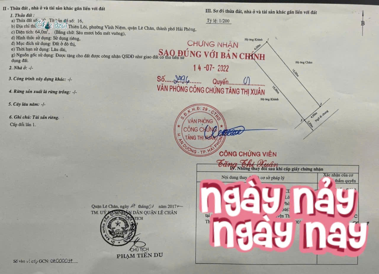 Nhà đẹp tuyến 2 Thiên Lôi, 64m 4 tầng, sân cổng độc lập, Giá 4.65 tỉ - Ảnh 4