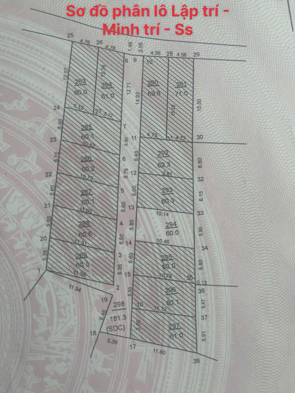 BÁN ĐẤT LẬP TRÍ MINH TRÍ - Ảnh chính