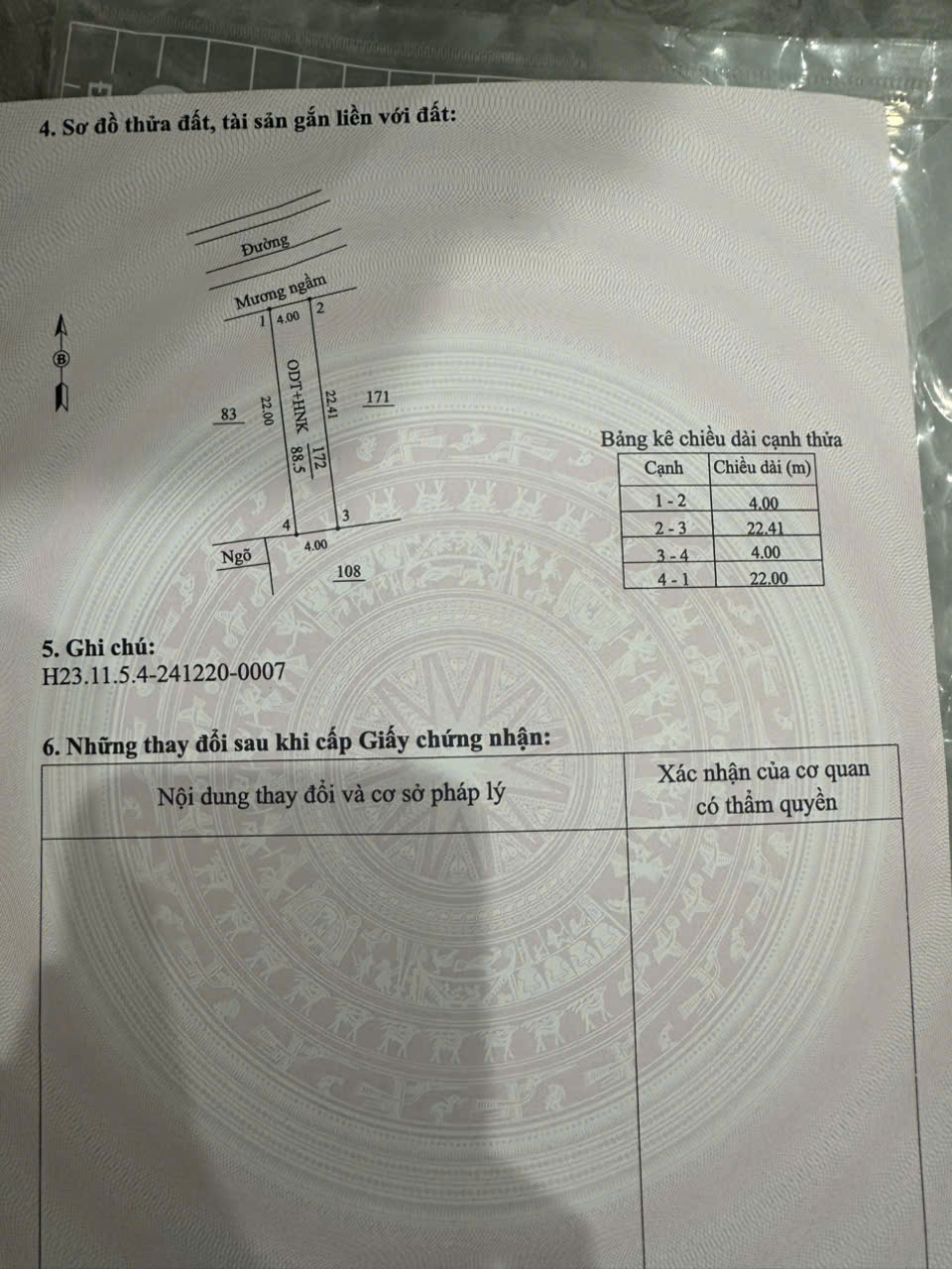 Bán đất tặng nhàThôn ĐìaTT Lai Cách Cẩm Giàng –2.5  tỷ gần KCN, chợ, trường, trạm y tế - Ảnh 3