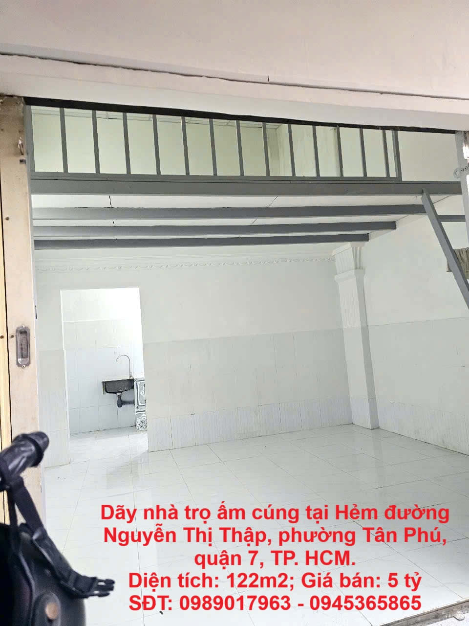Dãy nhà trọ ấm cúng tại vị trí đẹp quận 7, TP. HCM Đảm bảo Đầu tư là sinh lời! - Ảnh chính