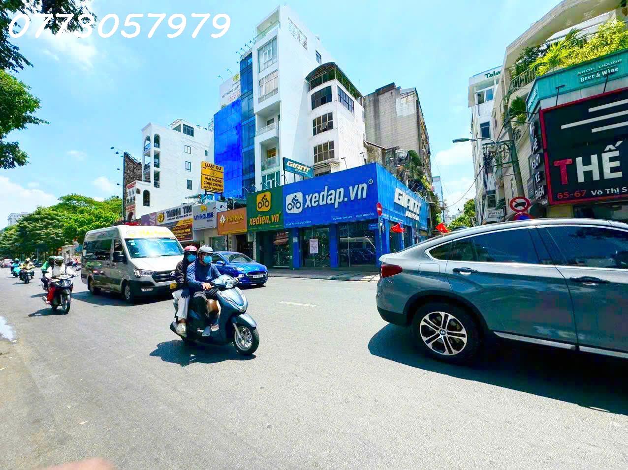 Bán Nhà Góc 2 Mặt Tiền - 63C Võ Thị Sáu Q3 - Ảnh chính