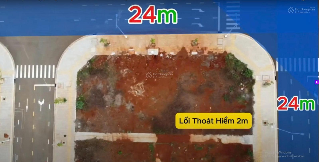 Bán lô góc 2 mặt tiền đường 24m trung tâm Ngãi Giao, 127m sổ riêng, xây dựng ngay 1,95 tỷ - Ảnh 1