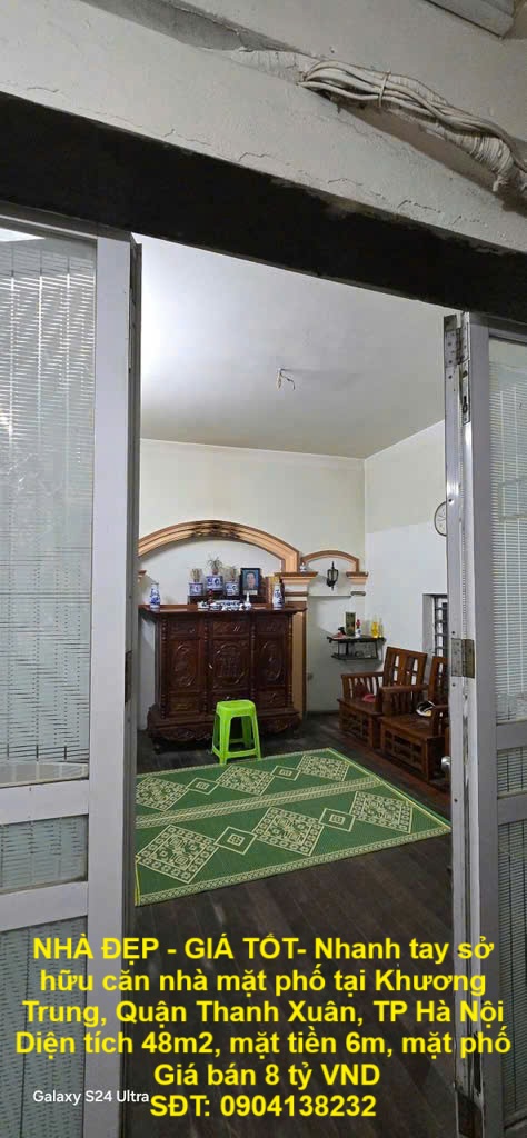NHÀ ĐẸP - GIÁ TỐT- Nhanh tay sở hữu căn nhà mặt phố tại Khương Trung, Quận Thanh Xuân, TP Hà Nội - Ảnh chính