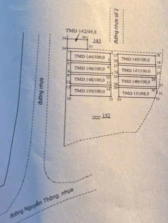 Chính chủ bán 850m Đất Lâu Dài , nằm trên trục chính đường Nguyễn Thông - đầu mũi né , phường phú - Ảnh 1
