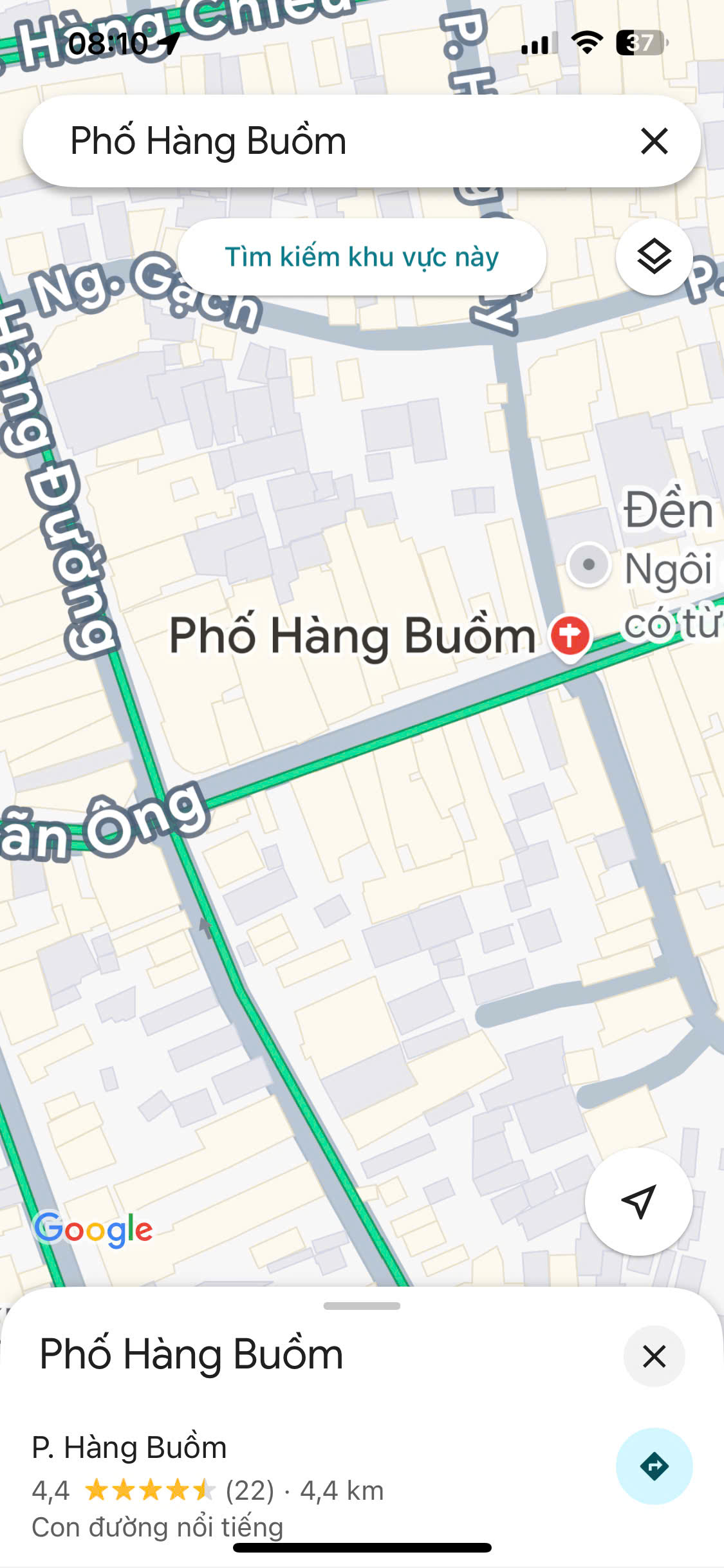 Mặt phố Hàng Buồm, phố cổ Hoàn Kiếm, hàng hiếm 127 tỷ - Ảnh 1