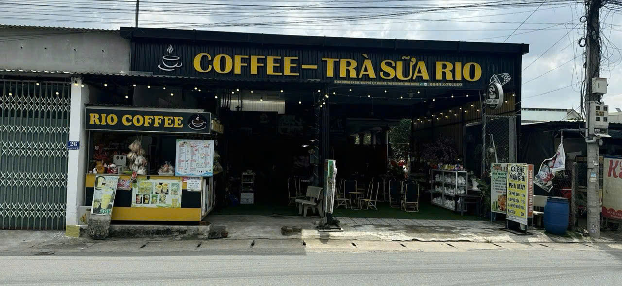 Bán nhà MT đang cho thuê kinh doanh Cafe đường ĐX 031, p. Phú Mỹ, TP. thủ dầu Một, Bình Dương - Ảnh chính
