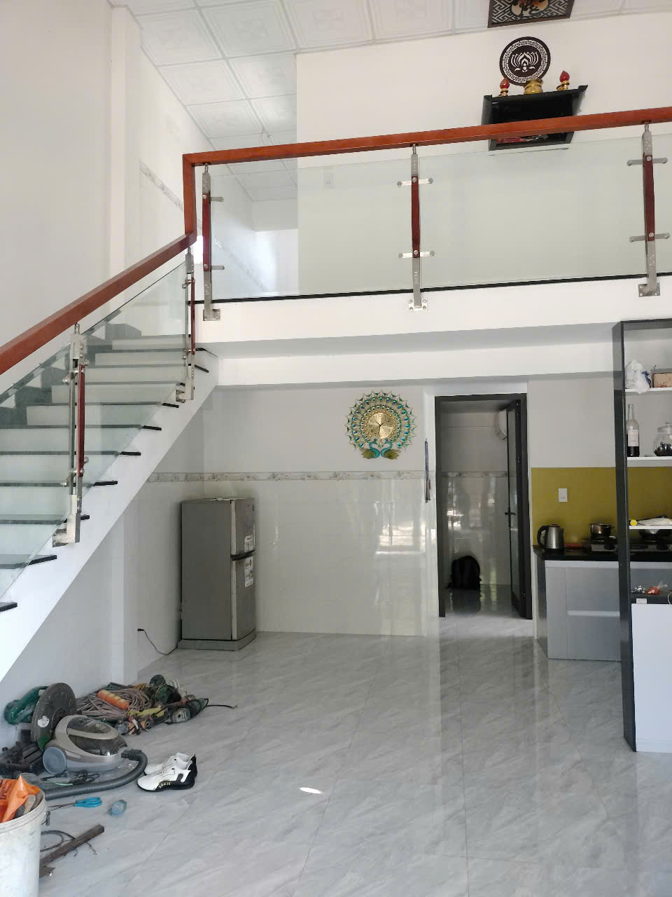 BÁN NHÀ GÁC LỬNG ĐÚC 2 MẶT KIỆT OTO TẠI HOÀ KHÁNH NAM, DT 73M2 SHR CHỈ 2.39 TỶ. LH:0977636055. - Ảnh 2