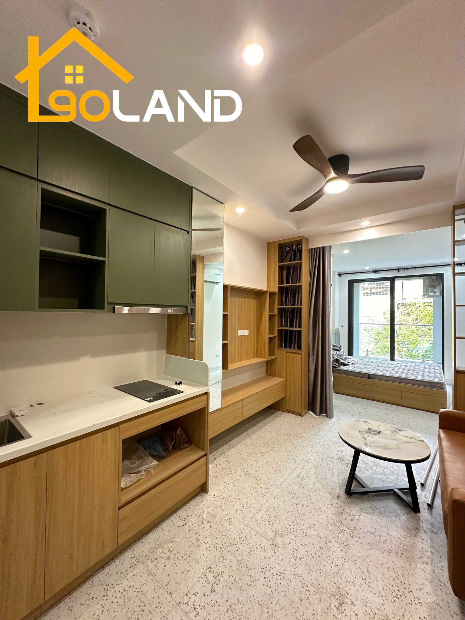 (Cực Hiếm) Căn hộ 1N1K cao cấp 35m2 mới khai trương tại ngõ 26 Vương Thừa Vũ - Có máy giặt riêng - Ảnh 1