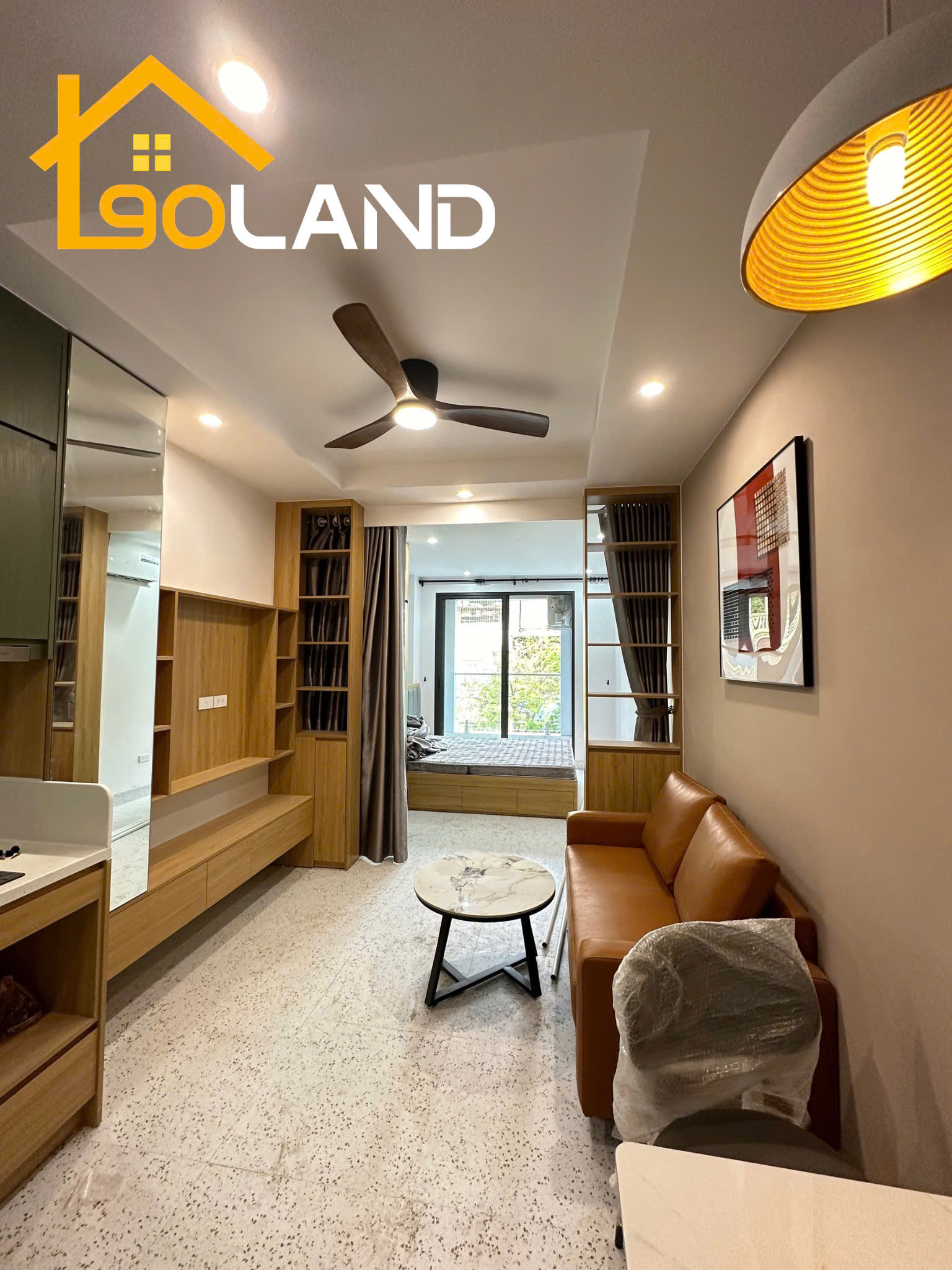 (Cực Hiếm) Căn hộ 1N1K cao cấp 35m2 mới khai trương tại ngõ 26 Vương Thừa Vũ - Có máy giặt riêng - Ảnh chính