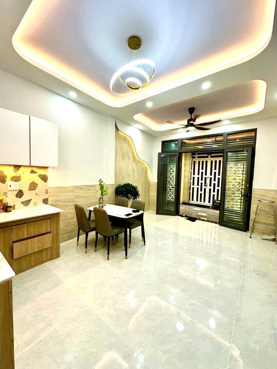 Nhà 1 lầu đúc 3 phòng ngủ Nguyễn Duy P12Q8 - Ảnh 1