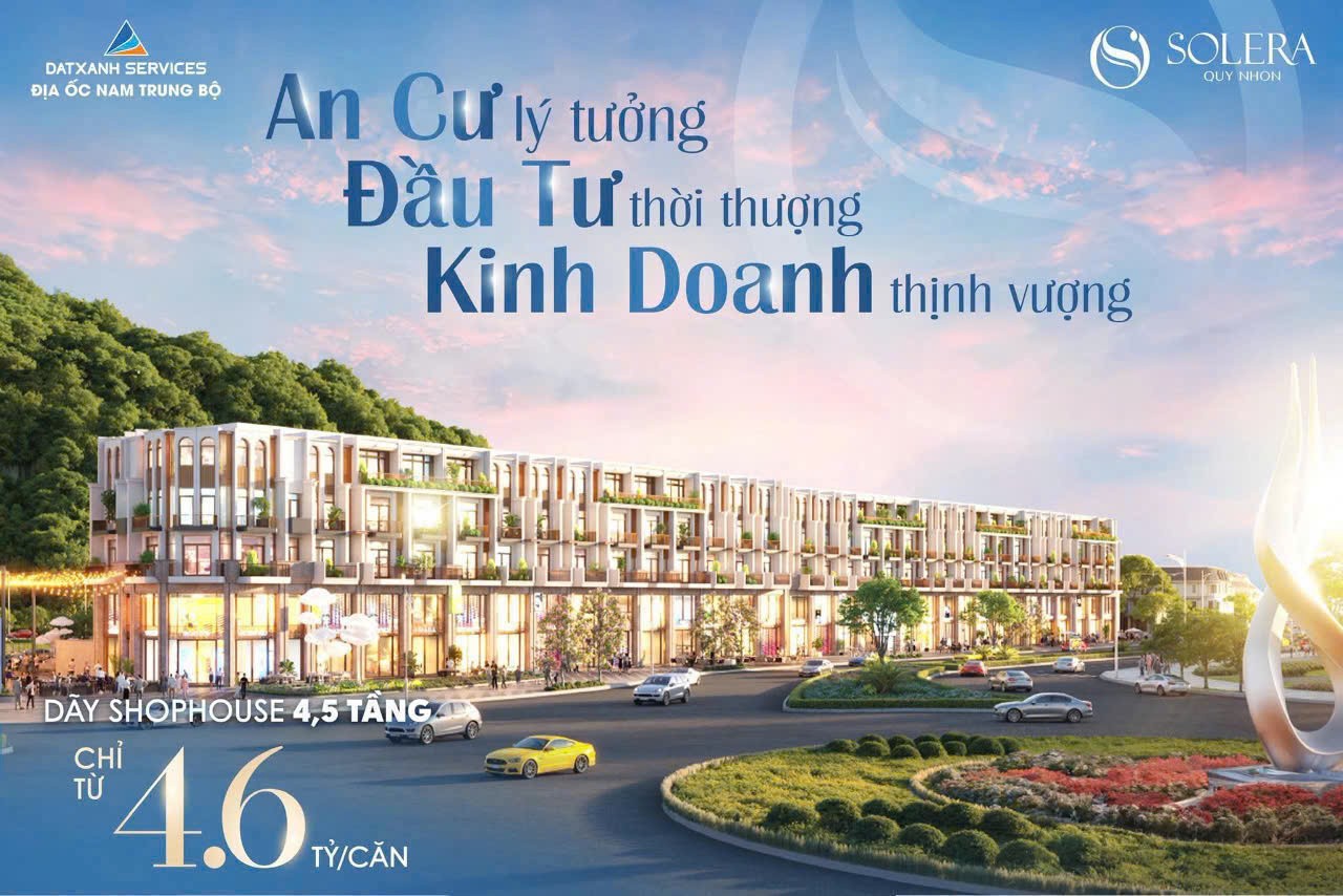 HOT HOT CẦN BÁN căn hộ cao cấp dự án SOLERA QUY NHƠN – SHOPHOUSE VEN SÔNG CAO CẤP - Ảnh 4