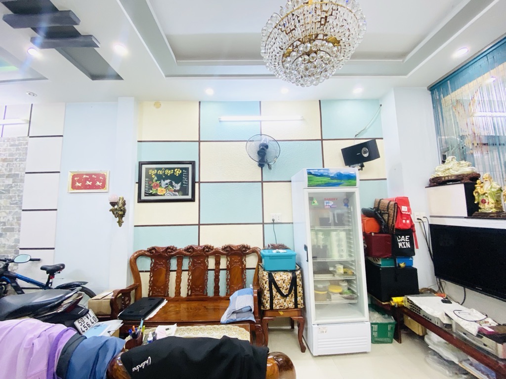 Bán nhà Nguyễn Văn Nghi Gò Vấp – 3 tầng, 4 phòng ngủ, hẻm xe hơi – diện tích 85m², giá 12 tỷ - Ảnh 1