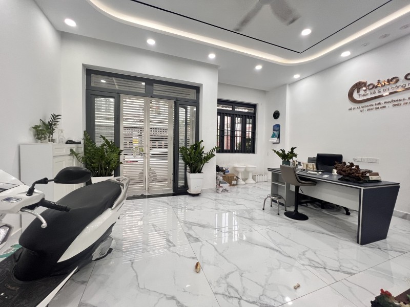 Bán nhà 1 Trệt 1 Lầu và Sân Thượng, SHR đường nhựa 10m thông tứ tung,gần Bcons - Ảnh chính