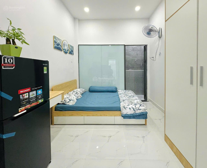 Siêu tốt hiện nay CHDV Nơ Trang Long, DT 88.7m2 + 5 tầng thiết kế 10 phòng, thu nhập ổn định - Ảnh 1