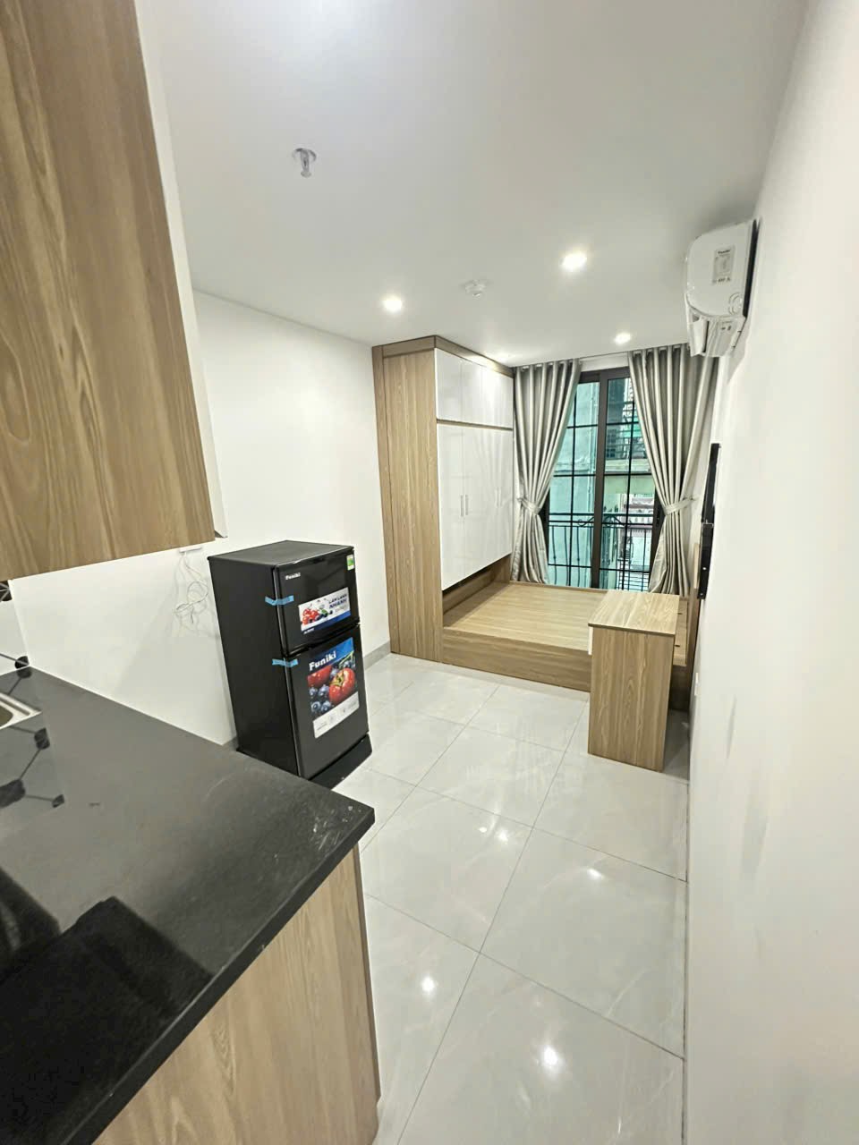 Mễ Trì Nam Từ Liêm 42m 7 tầng thang máy 12 phòng cho thuê KK full nội thất - Ảnh 3