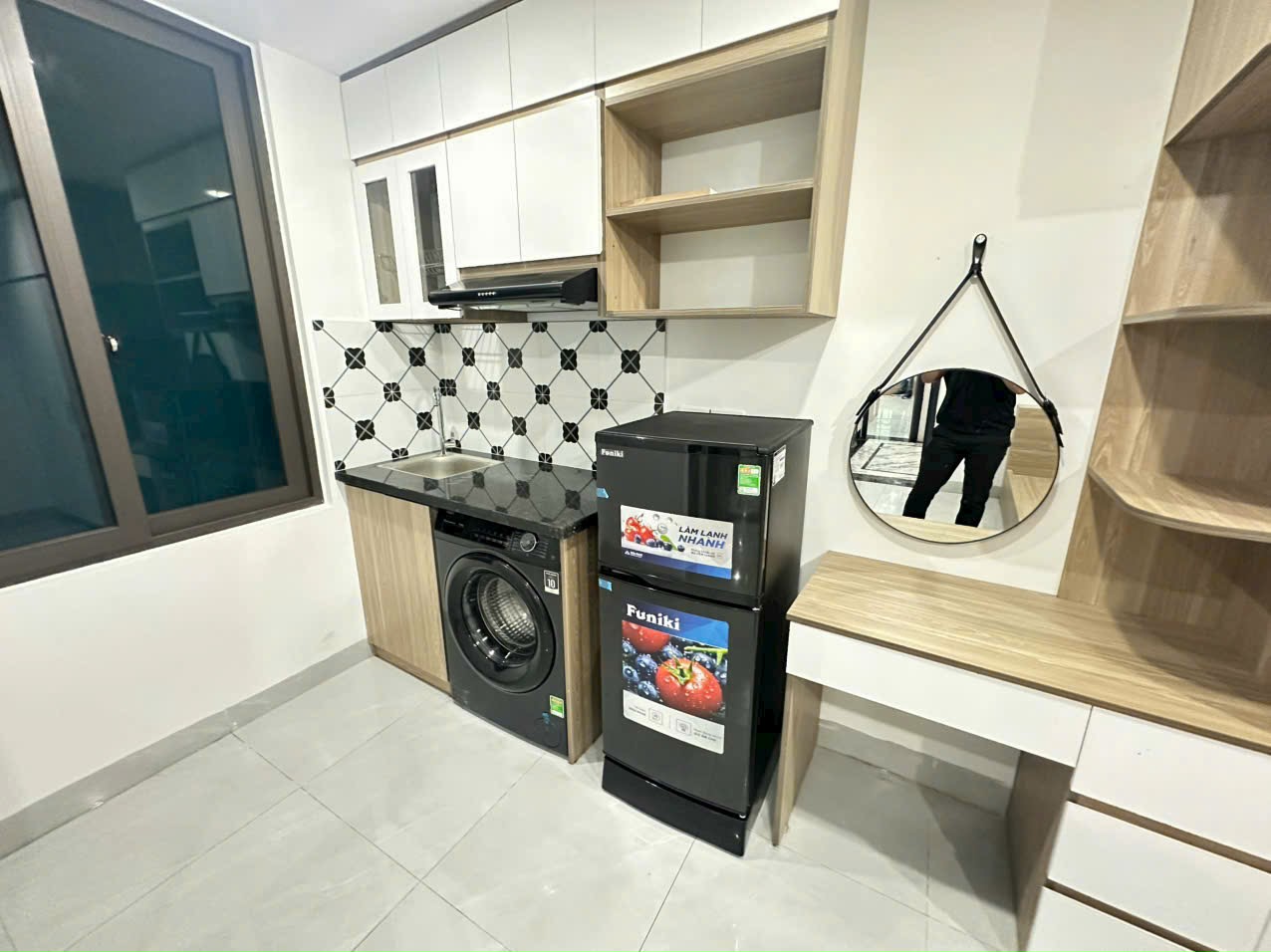 Mễ Trì Nam Từ Liêm 42m 7 tầng thang máy 12 phòng cho thuê KK full nội thất - Ảnh 4