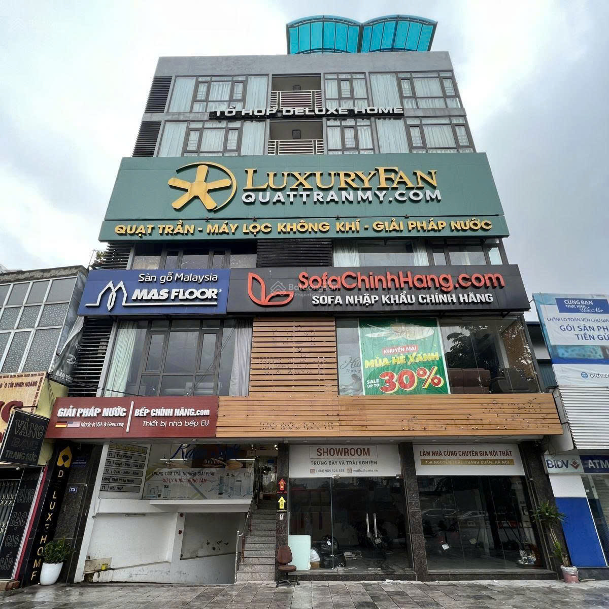 Cho thuê VP và MBKD mặt đường Nguyễn Trãi, Quận Thanh Xuân, HN, DTSD 42m² - 97m², giá 22tr - - Ảnh chính