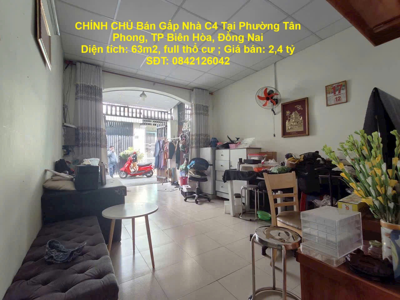 CHÍNH CHỦ Bán Gấp Nhà C4 Tại Phường Tân Phong, TP Biên Hòa, Đồng Nai - Ảnh chính
