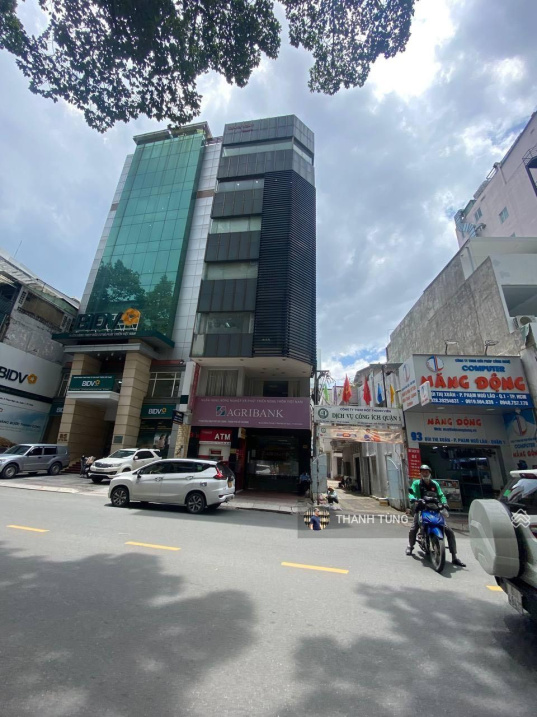 Bán tòa nhà MT Nguyễn Cửu Vân p17 Bình Thạnh ,DT:13x25 CN 300M2 -KC 7 Tầng giá bán 55 Tỷ - Ảnh chính