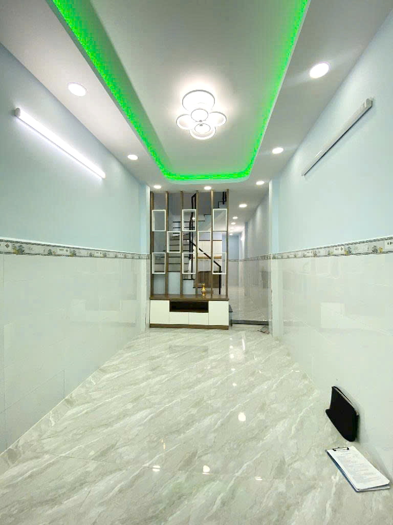 Nhà 2 tầng mới hẻm thông đường Nguyễn Chế Nghĩa P12Q8. Giá: 4,75 tỷ TL - Ảnh 1