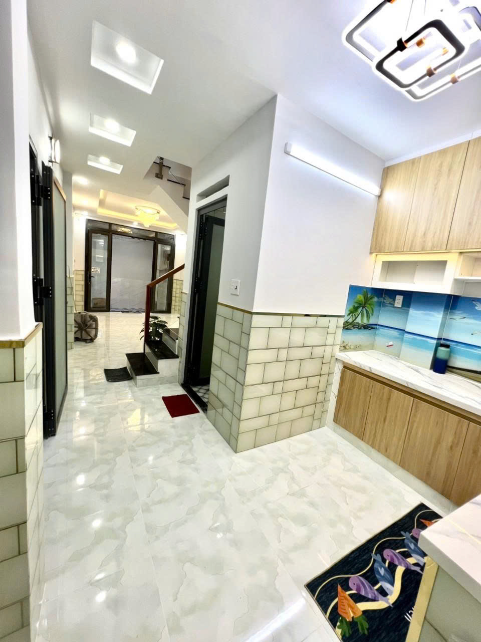 Nhà mới đẹp, vào ở ngay 3.4x10m/3lầu/5PN/4WC Hưng Phú P9Q8 - Ảnh 3