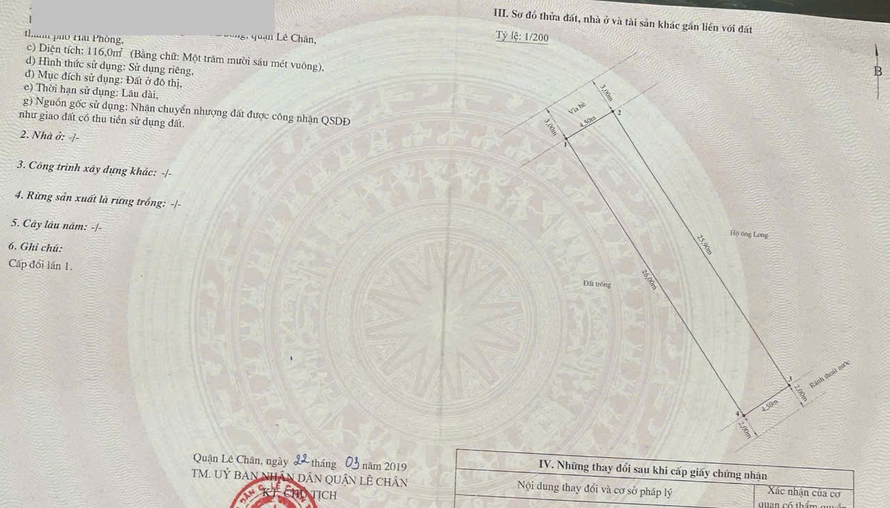 Đất phân lô tuyến 2 Trại Lẻ, 116m, đường 12m, Giá 77 tr/m gần Hoàng Huy - Ảnh 3