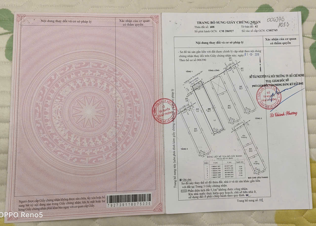 CẦN BÁN NHÀ THÍCH HỢP LÀM CĂN HỘ DỊCH VỤ – HẺM XE HƠI – PHƯỜNG RẠCH ÔNG, QUẬN 8 - Ảnh 1