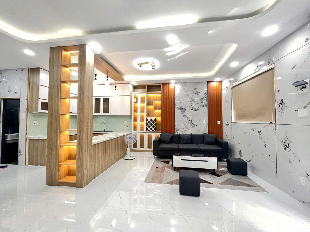 Nhà bán mới đẹp dt 6,2X6,2 trệt lầu hẻm ô tô HT35 phường Hiệp Thành Quận 12 - Ảnh 1