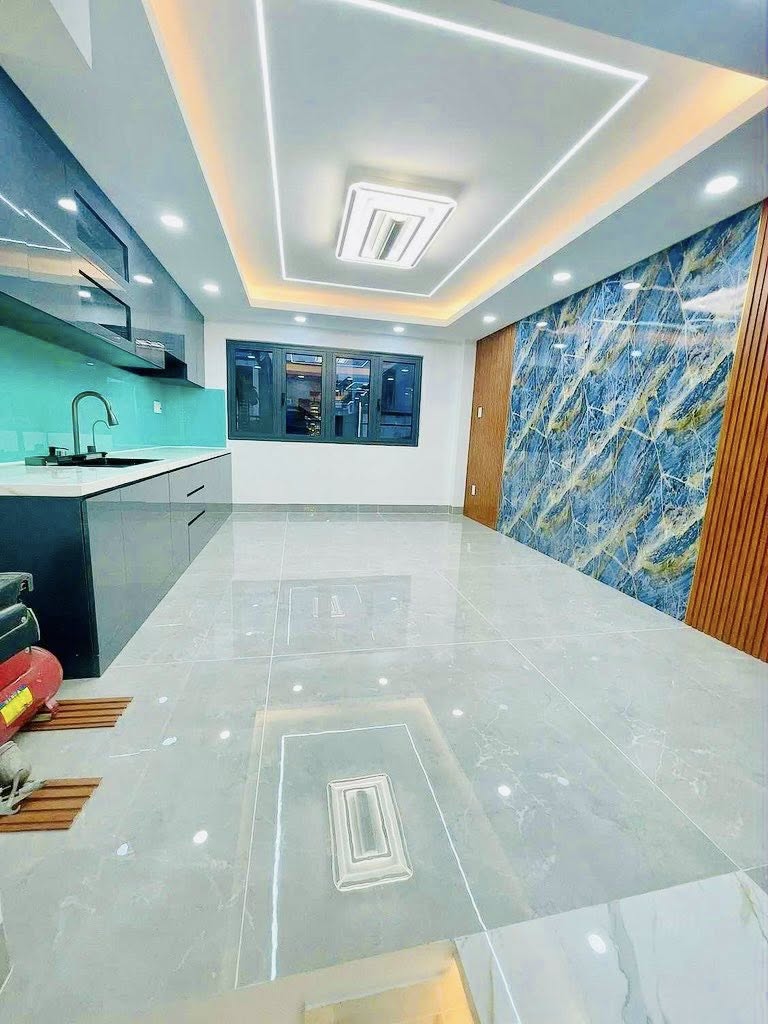 NHÀ MỚI 5 TẦNG - HẺM 6M THÔNG - NGAY CHỢ GÒ XOÀI - 5P AEON - 65M CHỈ NHỈNH 7 - Ảnh 3