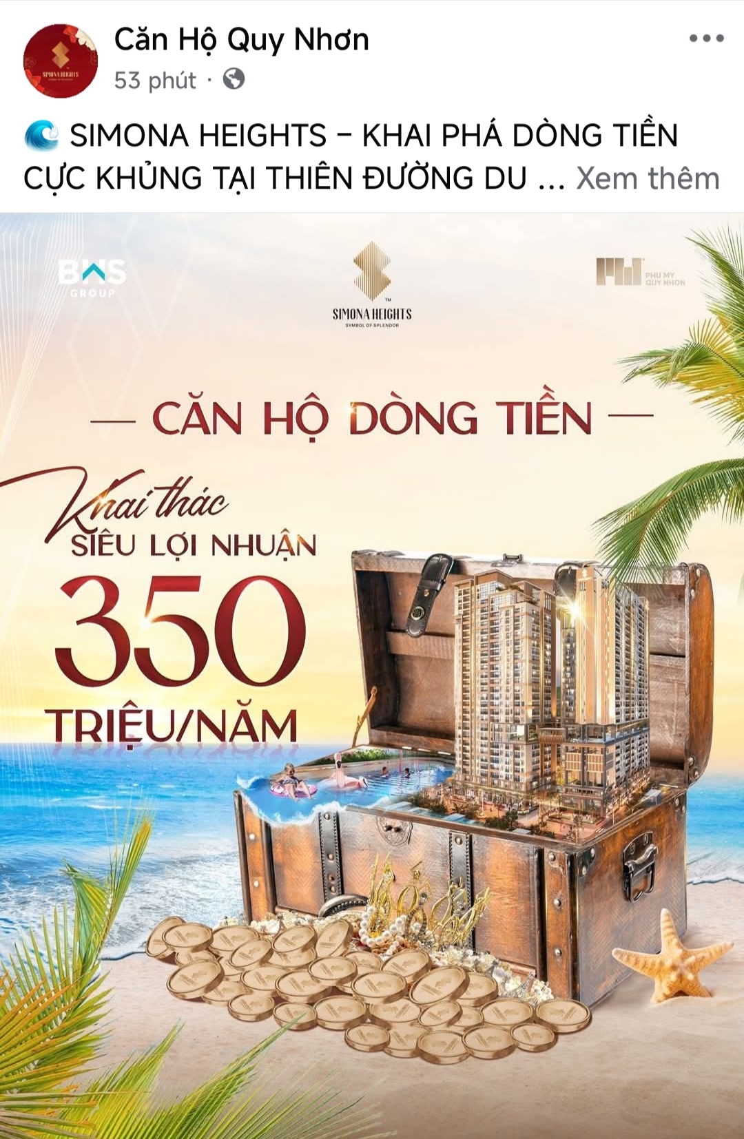 Căn hộ Simona Height View Biển đẹp Đầu Tư và An Cư - Ảnh chính