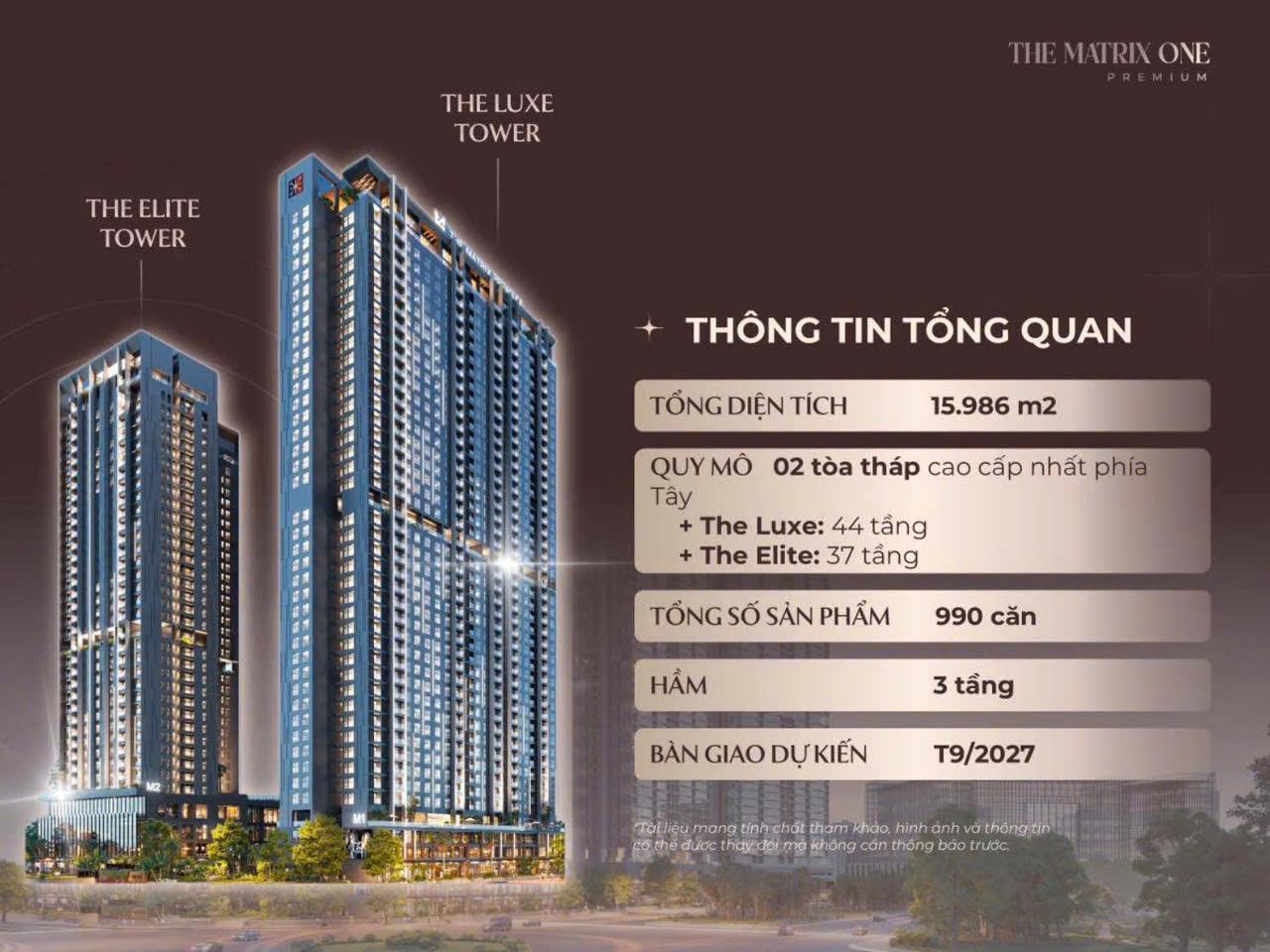 Mua bán chuyển nhượng căn hộ chung cư the Matrix one Mễ Trì  tháng ̉6/2025 giá chỉ từ 100tr/m2. - Ảnh 2