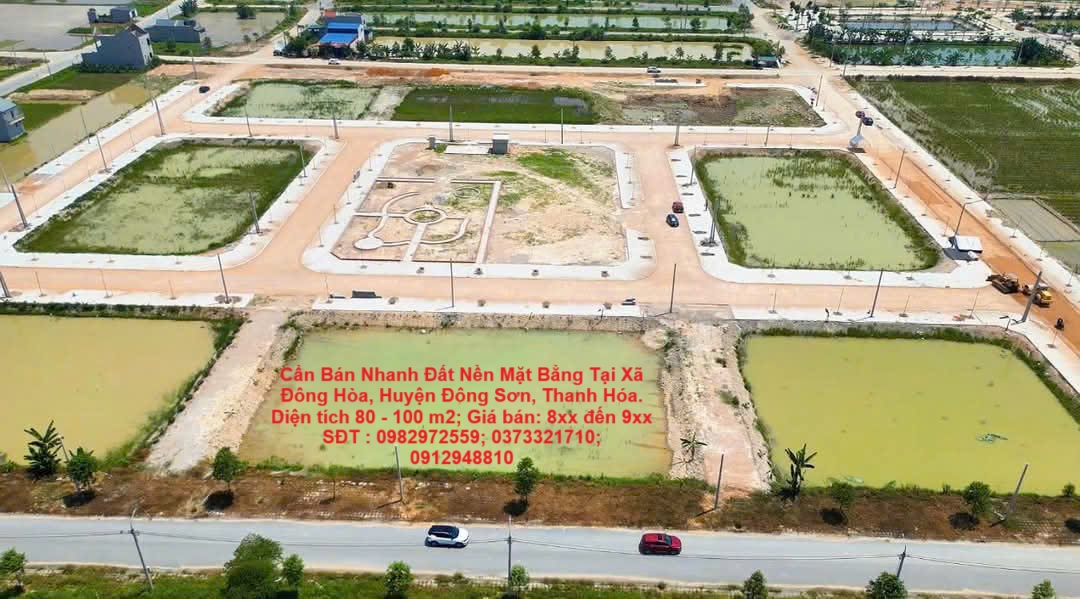 ĐẤT ĐẸP - GIÁ TỐT Cần Bán Nhanh Đất Nền Mặt Bằng Tại Xã Đông Hòa, Huyện Đông Sơn, Thanh Hóa. - Ảnh chính