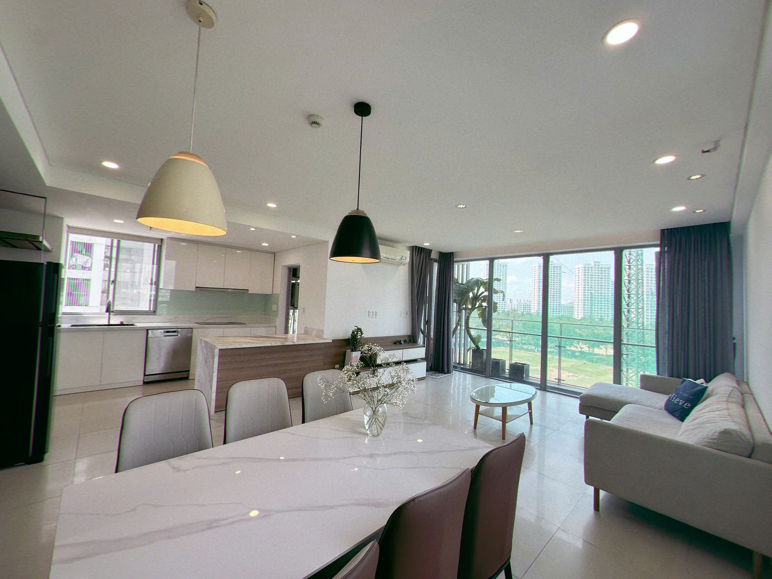 Cần cho thuê căn hộ Green valley, PMH, Q7, DT 128m2, TK 3PN nhà mới đẹp, giá chỉ 26 triệu - Ảnh chính