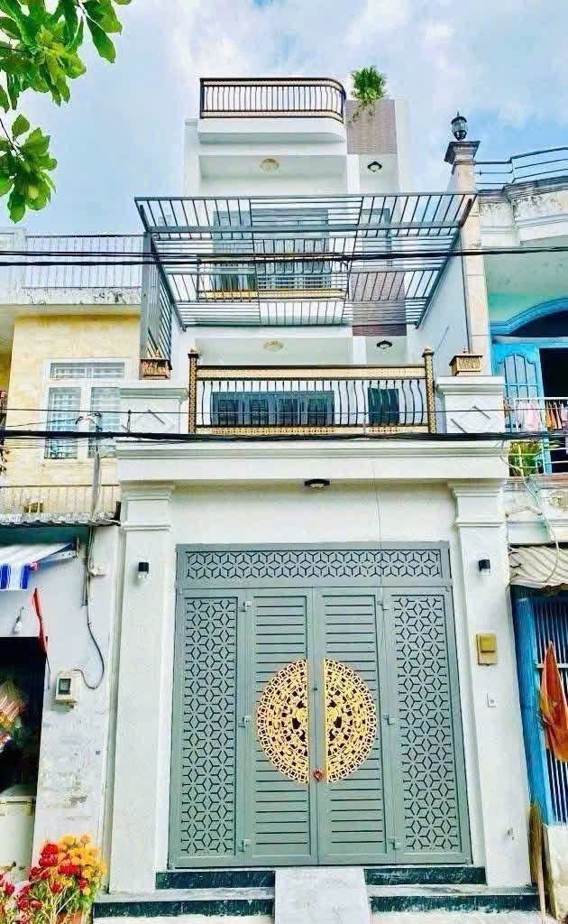 MẶT TIỀN 3 TẦNG - ĐƯỜNG SỐ 4 - LÊ VĂN QUỚI- GẦN NGÃ TƯ BỐN XÃ - BÌNH TÂN GIÁP TÂN PHÚ- 4PN( 4 x 16 - Ảnh chính