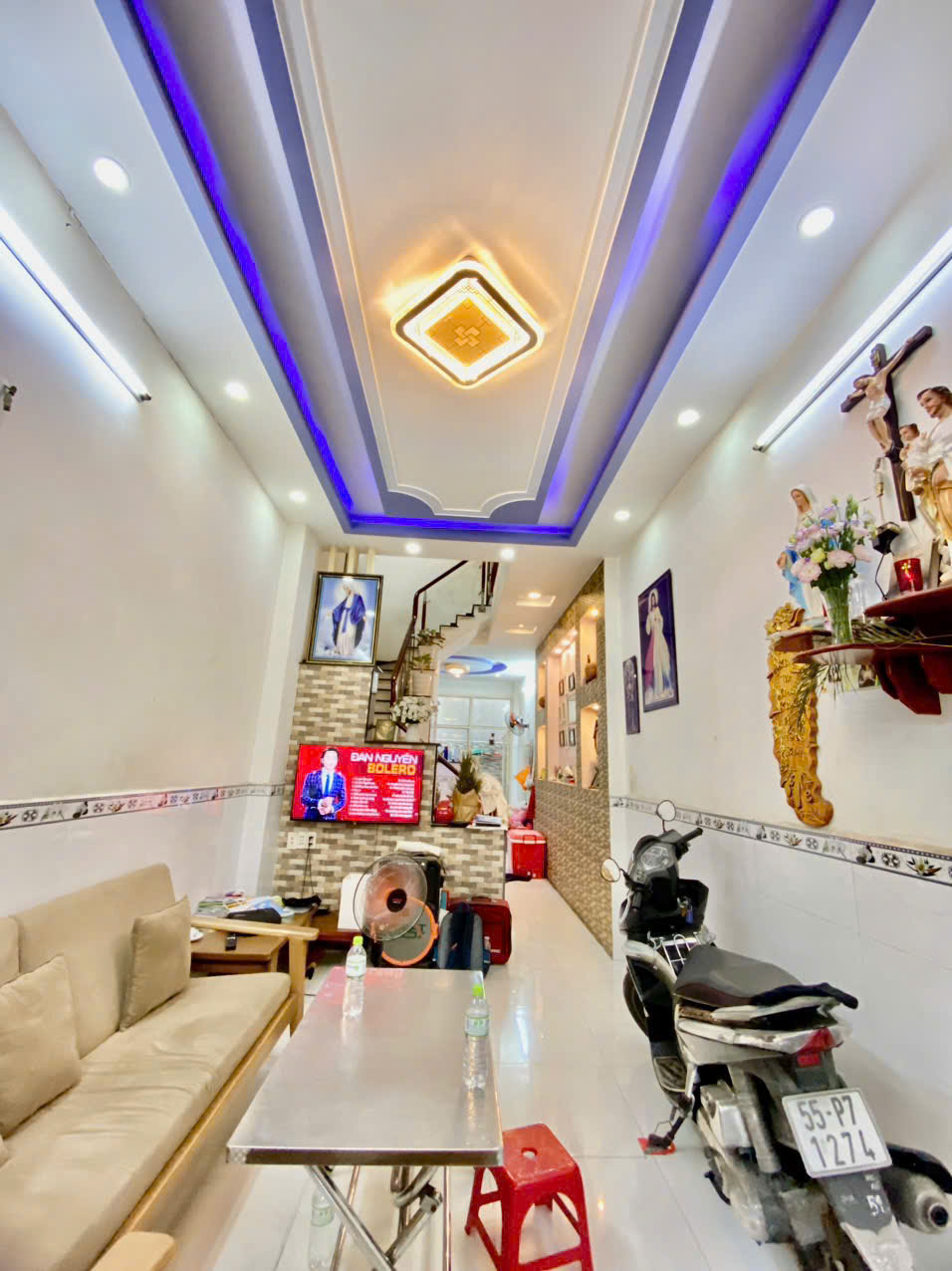 Bán Nhà HXH Đường Trường Chinh, P.Tây Thạnh, Q.Tân Phú.  5.4 Tỷ. Diện tích: 3.1m x 17m. - Ảnh 2