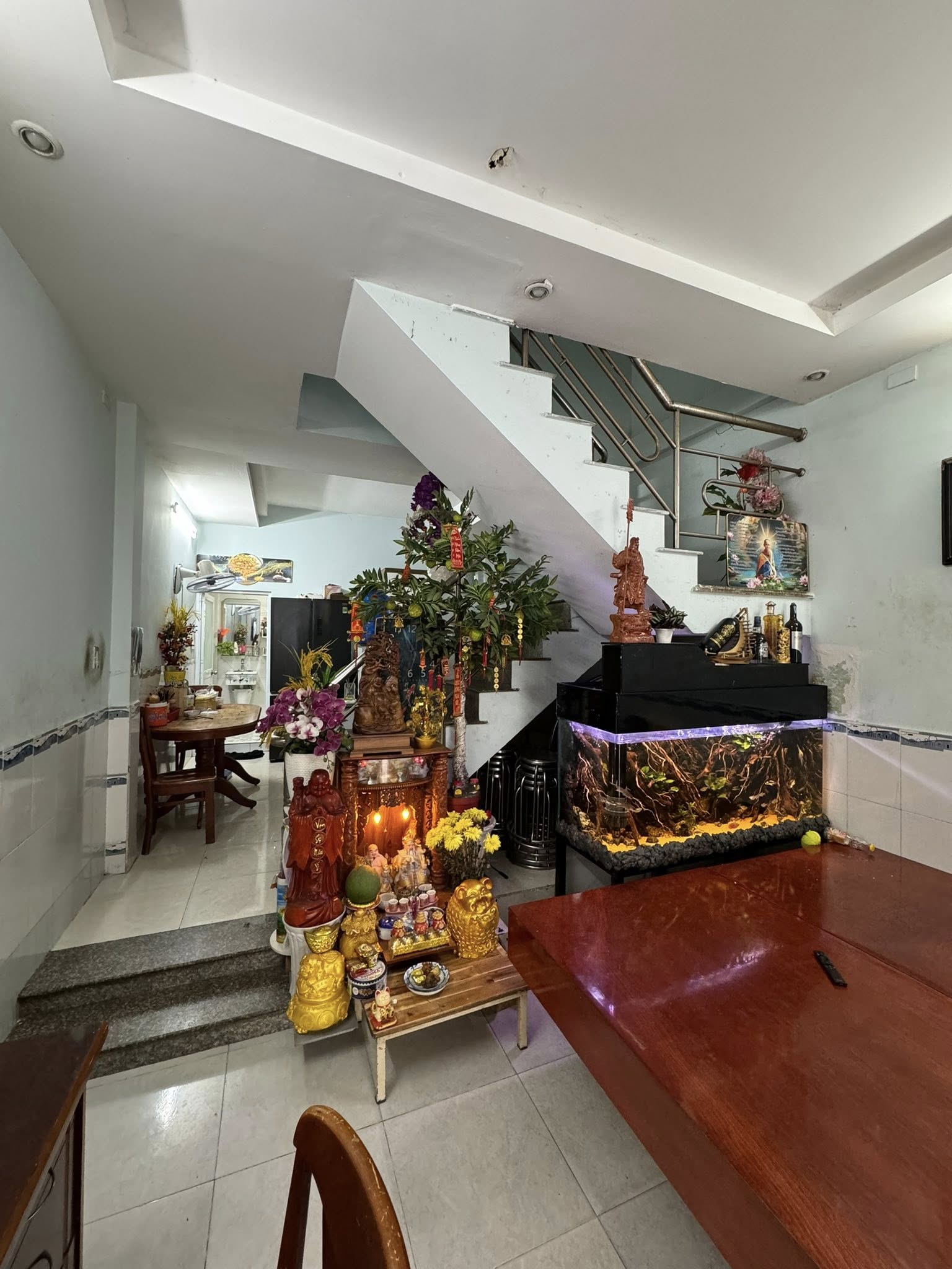 Bán nhà 60/ đường số 4 - Gò Xoài. Bình hưng hoà A. Q BTDT: 4 x 16. 1 lầu 2PN+1P thờ + ST Giá: 5.5 - Ảnh 1