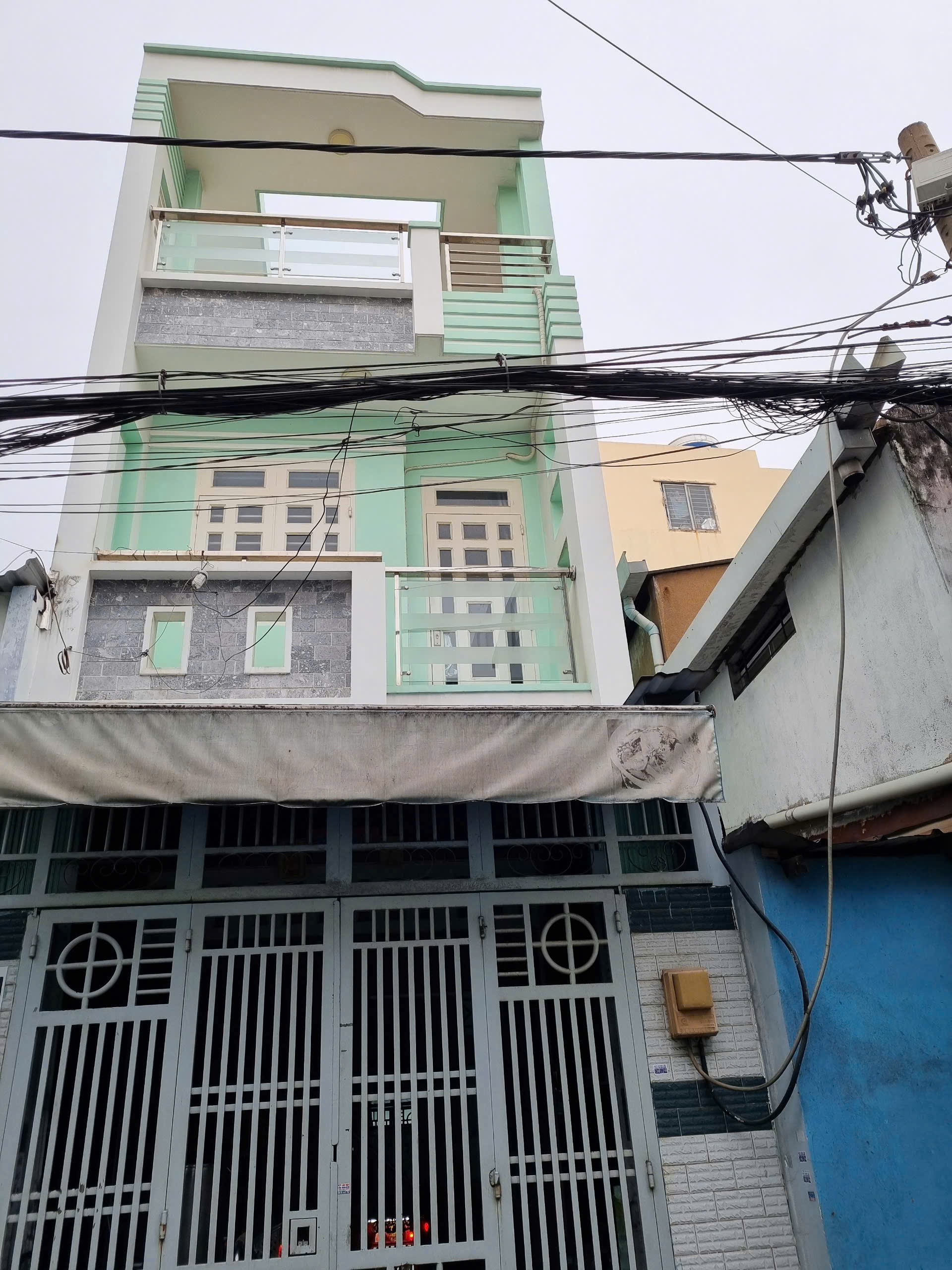 BÁN NHÀ HẺM 5M – 307/4 PHAN VĂN KHỎE, QUẬN 6 - Ảnh chính