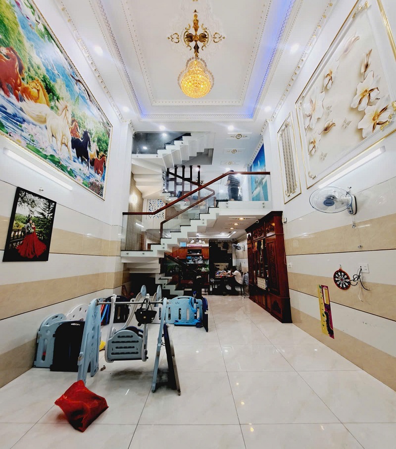 Chỉ nhỉnh 7 tỷ, có nhà HXH Lê Văn Quới, Bình Hưng Hoà A, Bình Tân, 62m2, 5 tầng, 5 PN - Ảnh chính