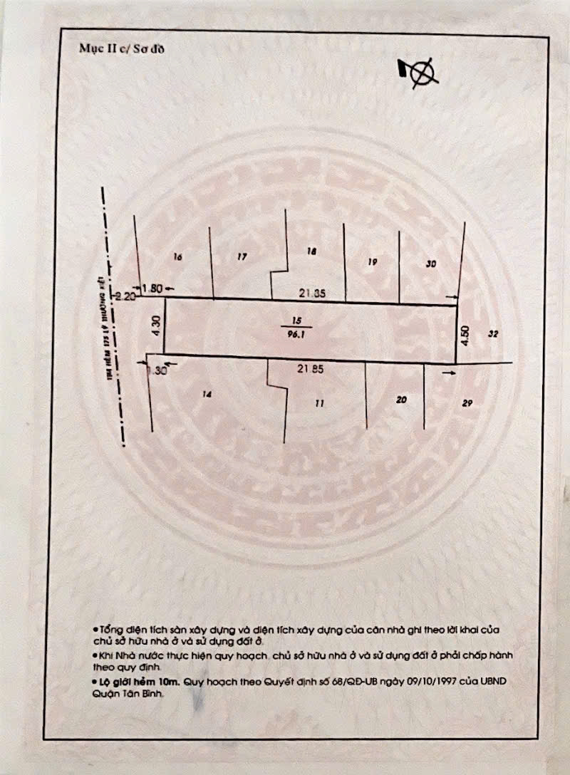 Cần bán nhà HXH đường Lý Thường Kiệt, P.9, Q. Tân Bình. Diện tích 4.3 x 21.8m, giá chỉ 18.8 tỷ. - Ảnh 1