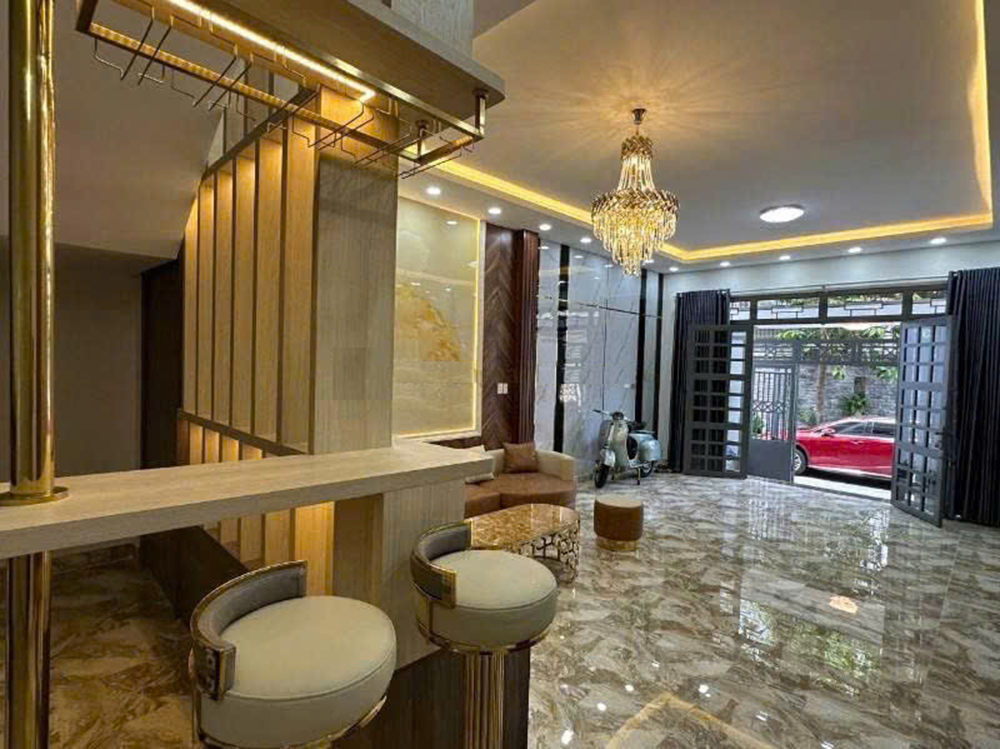 Nhà mặt tiền Đường 22 Trần Não, Full nội thất xịn, ngang 5m, 4 tầng, siêu đẹp - Ảnh chính