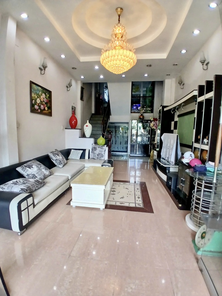 BẦN NHÀ 4 TẦNG - MẶT TIỀN KHU BÌNH PHÚ 1 - QUẬN 6 - 4 X 26M - CHỈ 15.3 TỈ - Ảnh 1