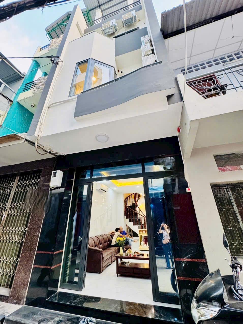 QUẬN 5) Nhà HXH 6m Gần Mặt Tiền Nguyễn Trãi Mới Đẹp 5Tầng 5PN - Ảnh 1
