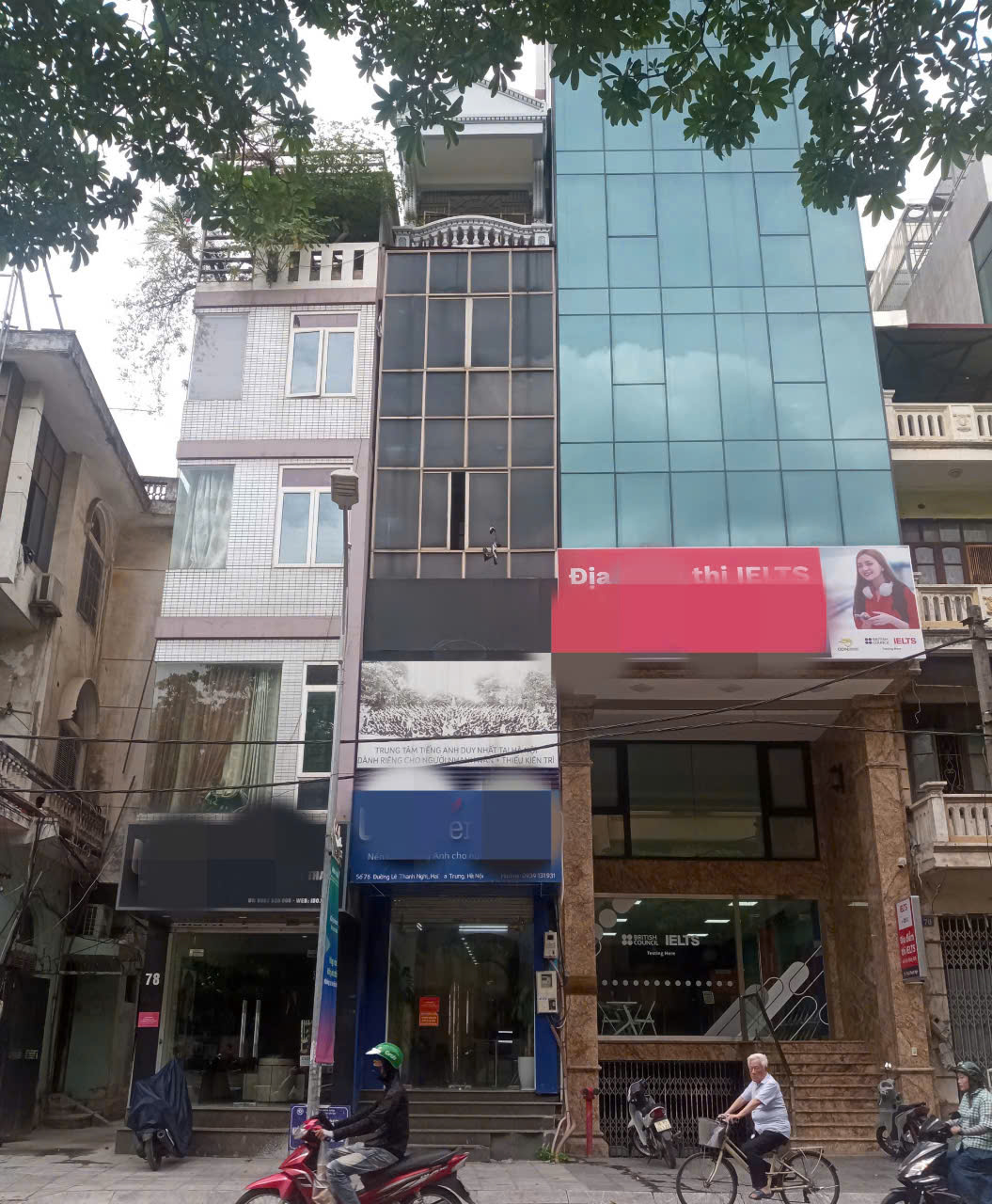 Cho thuê Tòa nhà VP phố Hòa Mã, 118m2 x 4T thang máy, hầm để xe phù hợp thẩm mỹ, giáo dục, VP - Ảnh chính